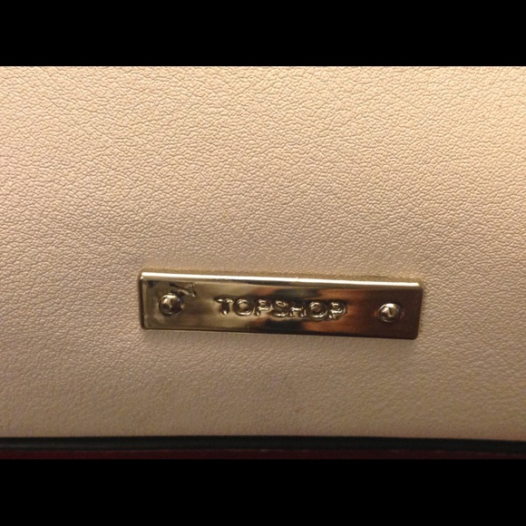 💐 TOPSHOP Floral Embroidered Faux Leather Purse - Picture 3 of 9